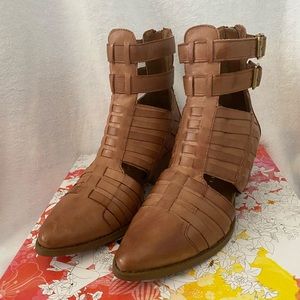 Chinese Laundry Indigo Girl Leather Bootie